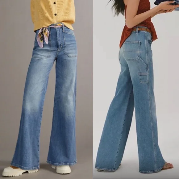 Anthropologie Jeans Anthropologie Pilcro The Carpenter Wide